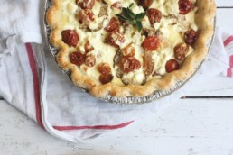 Ricotta Squash Tomato Pie