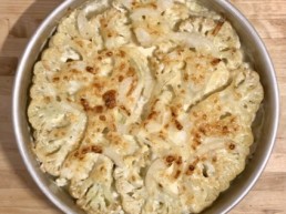 cauliflower gratin recipe utilizing local cauliflower from your Fresh Harvest basket.